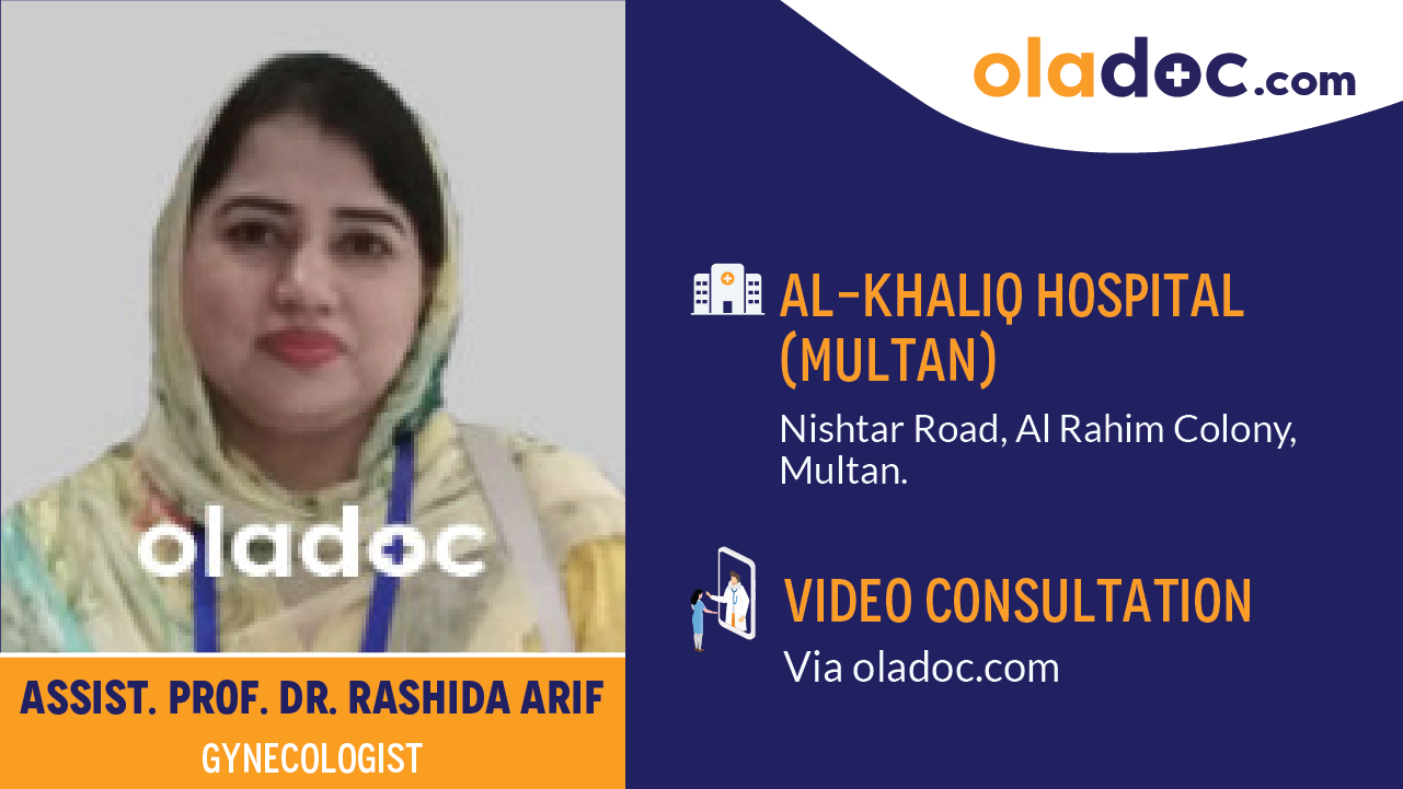 Practice locations of Dr.Rashida Arif